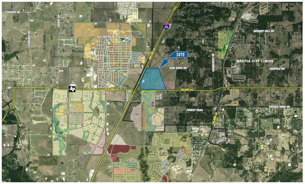 NEQ I-35W & FM 407 - Commercial Land Available