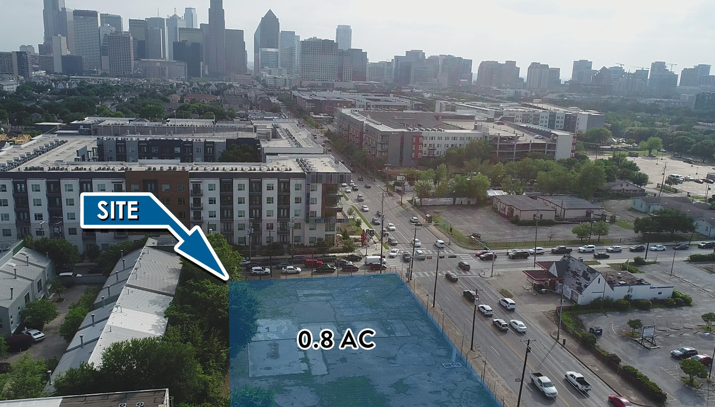 3808 Ross Ave - Pad Site