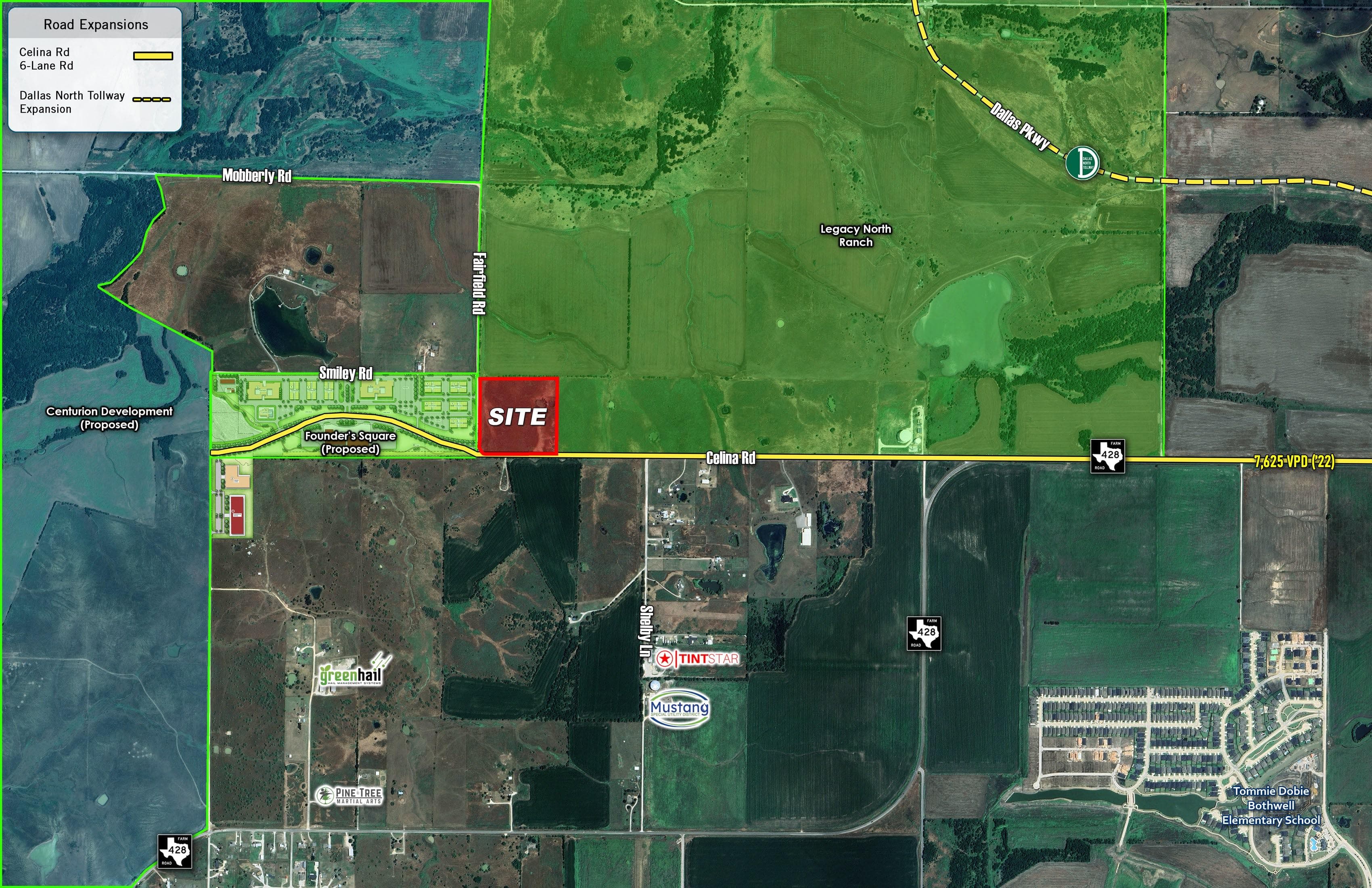 19.6 Acres - NEC Celina Rd & Fairfield Rd